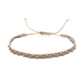 Handmade Seed Bead Braided Adjustable Bracelet 6W6JBR475