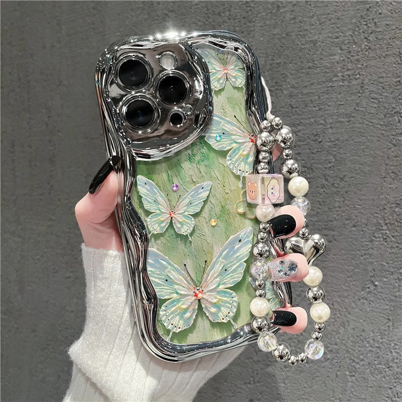Butterfly Electroplated Phone Case - DippedShop Wholesale - #2067