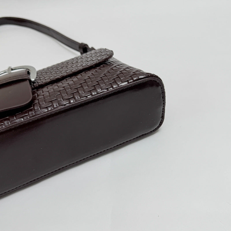 French Style Woven Underarm Shoulder Bag 6W10BBG1894