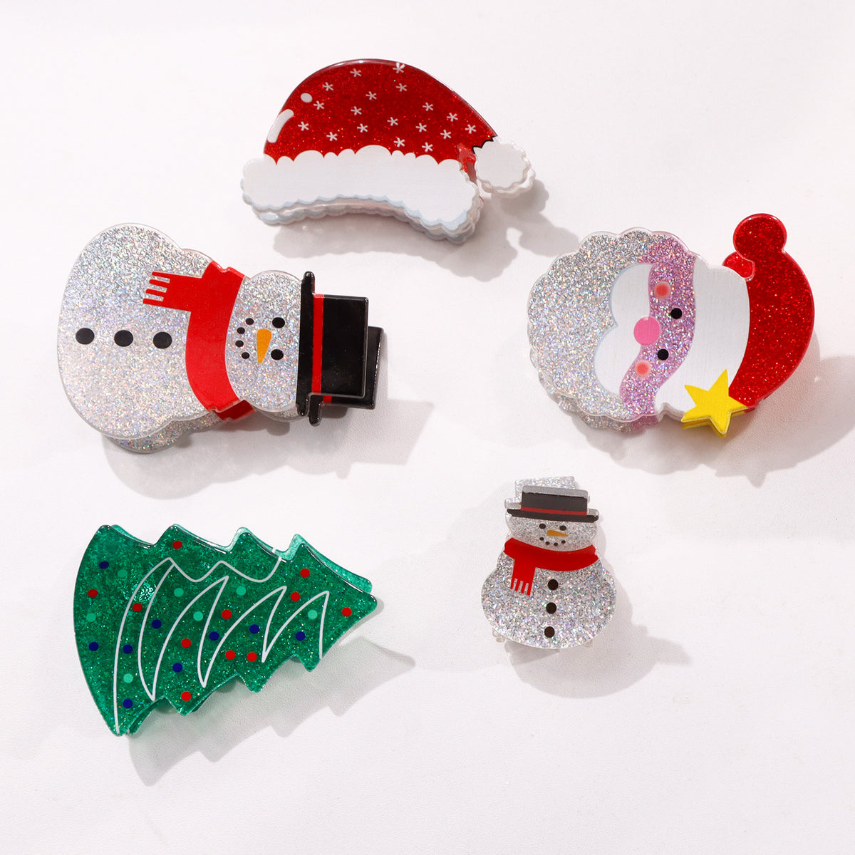 Christmas Hair Claw - DippedShop Wholesale - #2979