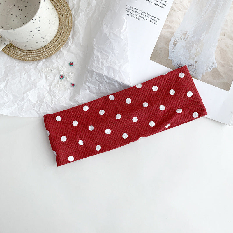 Knit Elastic Headband - DippedShop Wholesale - #6499