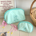 Cute Puppy Embroidery Portable Makeup Bag MK2BW6S10BOB97