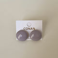 Enamel Square Stud Earrings - DippedShop Wholesale - #0563