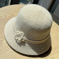 Flower Knit Bucket Hat - DippedShop Wholesale - #5443