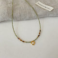 Crystal Heart Beaded Choker - DippedShop Wholesale - #0643