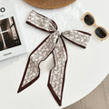 Floral Silk Headscarf with Waist Belt - DippedShop Wholesale - #2227