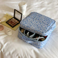 Stylish Leopard Print Large Capacity Makeup Bag MK2BW6S10BOB89