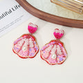 Starfish Pearl Stud Earrings - DippedShop Wholesale - #4019