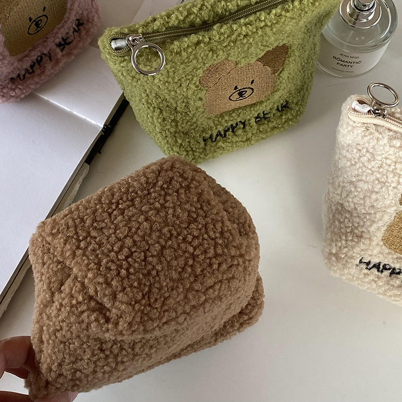 Plush Bear Cosmetic Bag - DippedShop Wholesale - #8963