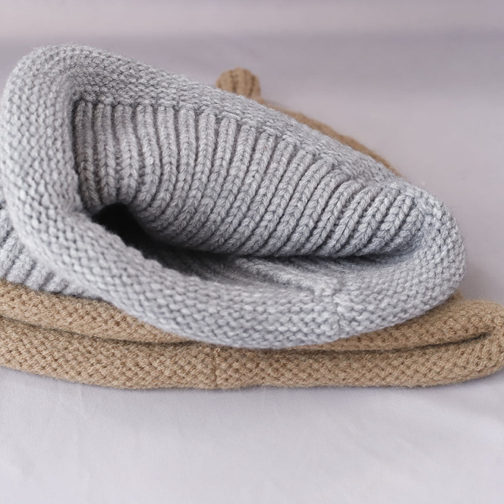 Cute Pointed Top Knit Bucket Hat 6W6HAT703