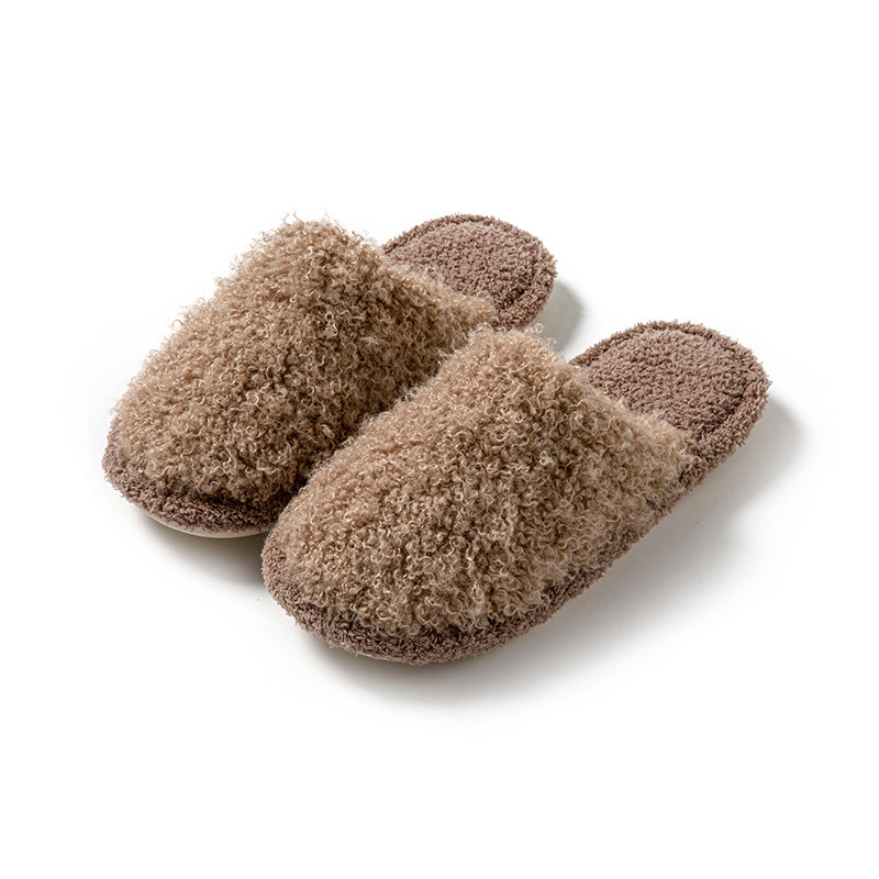 Solid Color Plush Soft Slippers DP25G478
