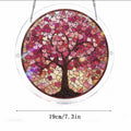 Colorful Stained Glass Style Puzzle Acrylic Suncatcher 6H7HLS181