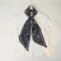 Striped Silk Scarf - DippedShop Wholesale - #1747