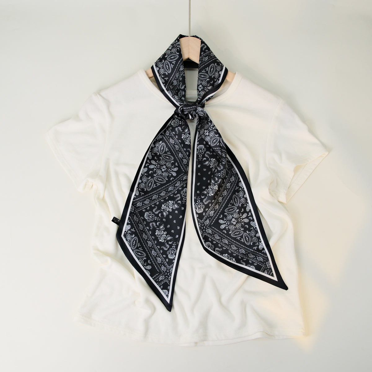 Striped Silk Scarf - DippedShop Wholesale - #1747