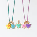 Minimalist Heart Pendant Choker Necklace 6W6JNC451