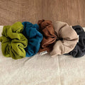 Retro Solid Color Stretchy Hair Scrunchies MK2BW6W6HSR52