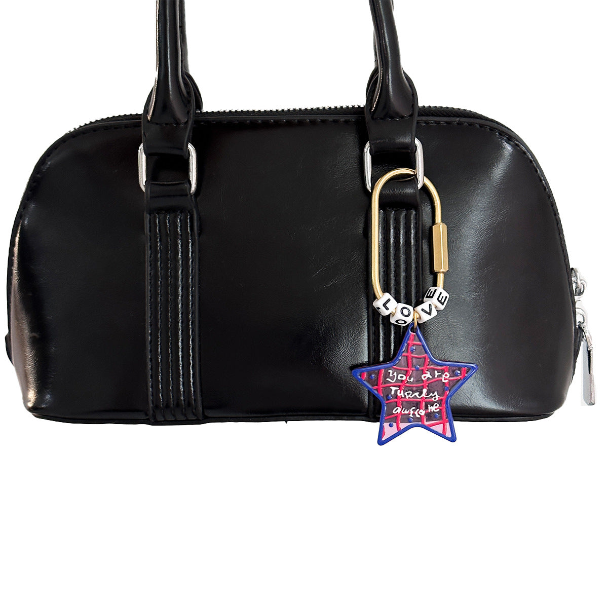 Star Pendant Keychain - DippedShop Wholesale - #3219