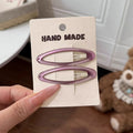 Minimalist Solid Color Hollow Duckbill Hair Clip MK2PM6W6HCP11