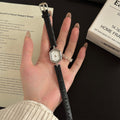 Vintage Leather Strap Watch - DippedShop Wholesale - #3715