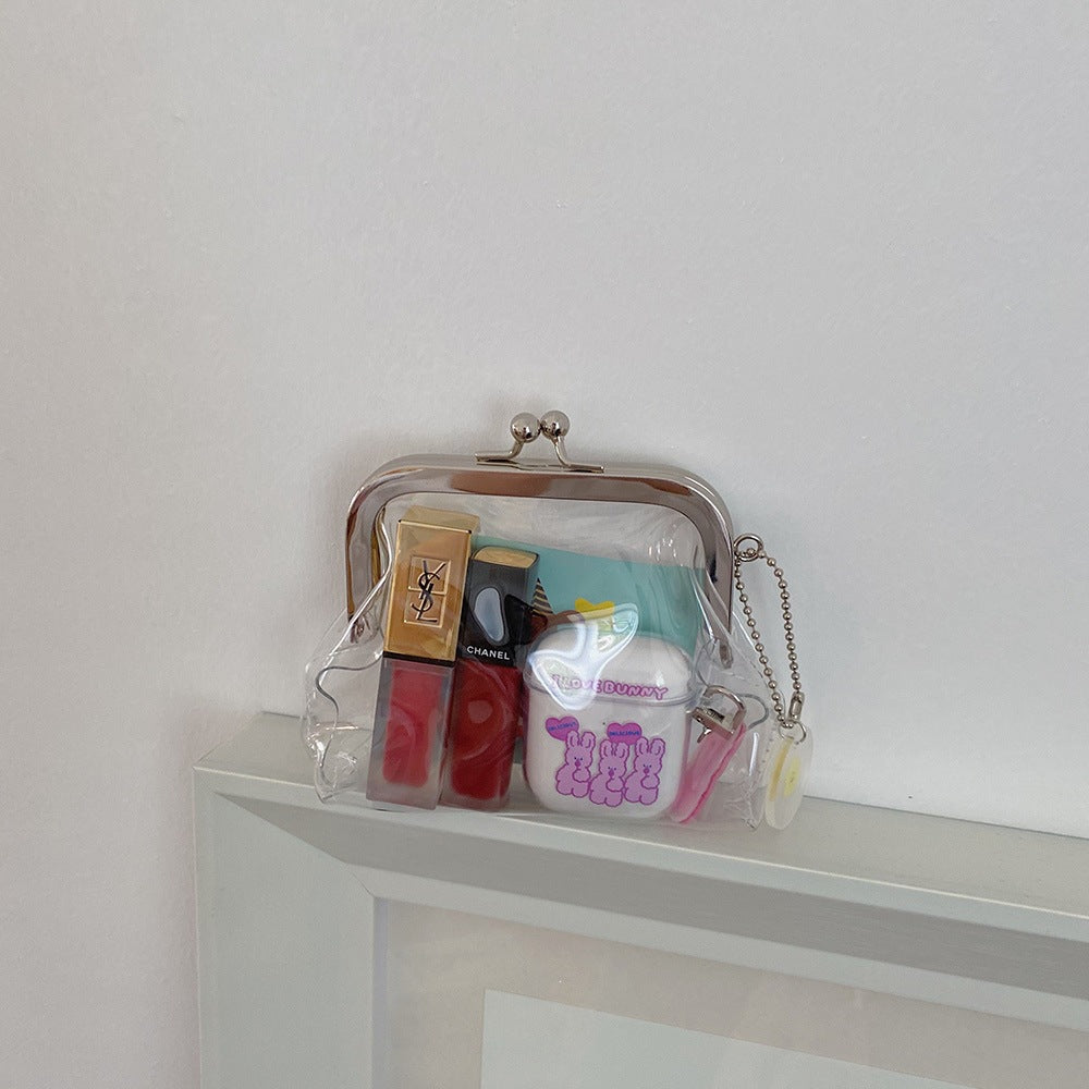 PVC Kiss-Lock Coin Purse - DippedShop Wholesale - #4979