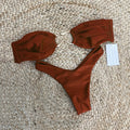 Strapless Triangle Bikini - DippedShop Wholesale - #0323