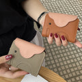 Funny Elephant Shape PU Coin Purse Wallet 6S10BWB118