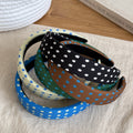 Sweet Color Block Irregular Polka Dots Headband MK2SPM6W6HBD40