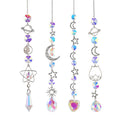 Geometric Heart Suncatcher - DippedShop Wholesale - #6995