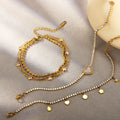 Minimalist Stainless Zircon Bracelet - DippedShop Wholesale - #2371
