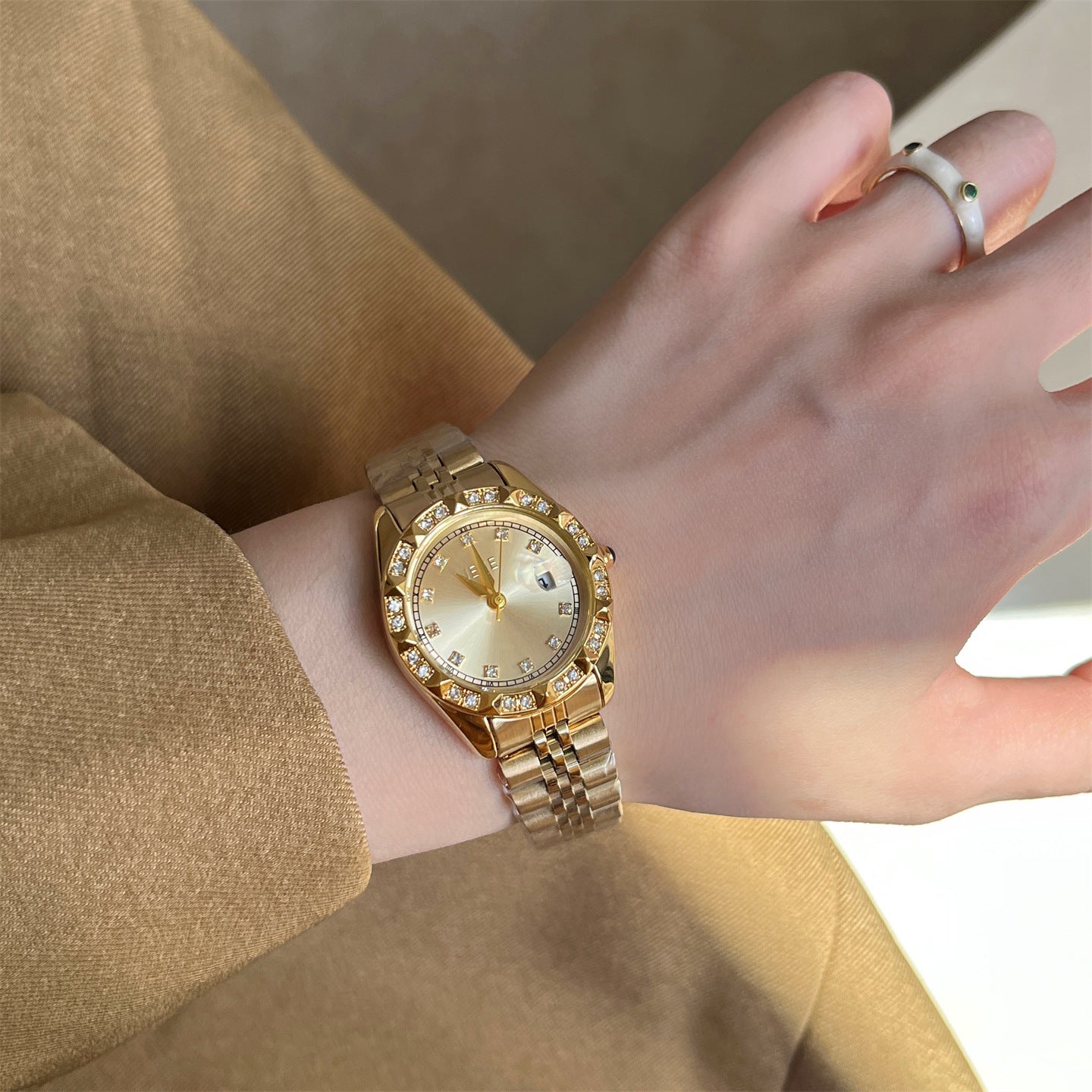 Luxury Rhinestone Watch - DippedShop Wholesale - #7283