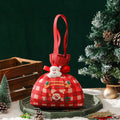 Canvas Apple Drawstring Bag - DippedShop Wholesale - #5059