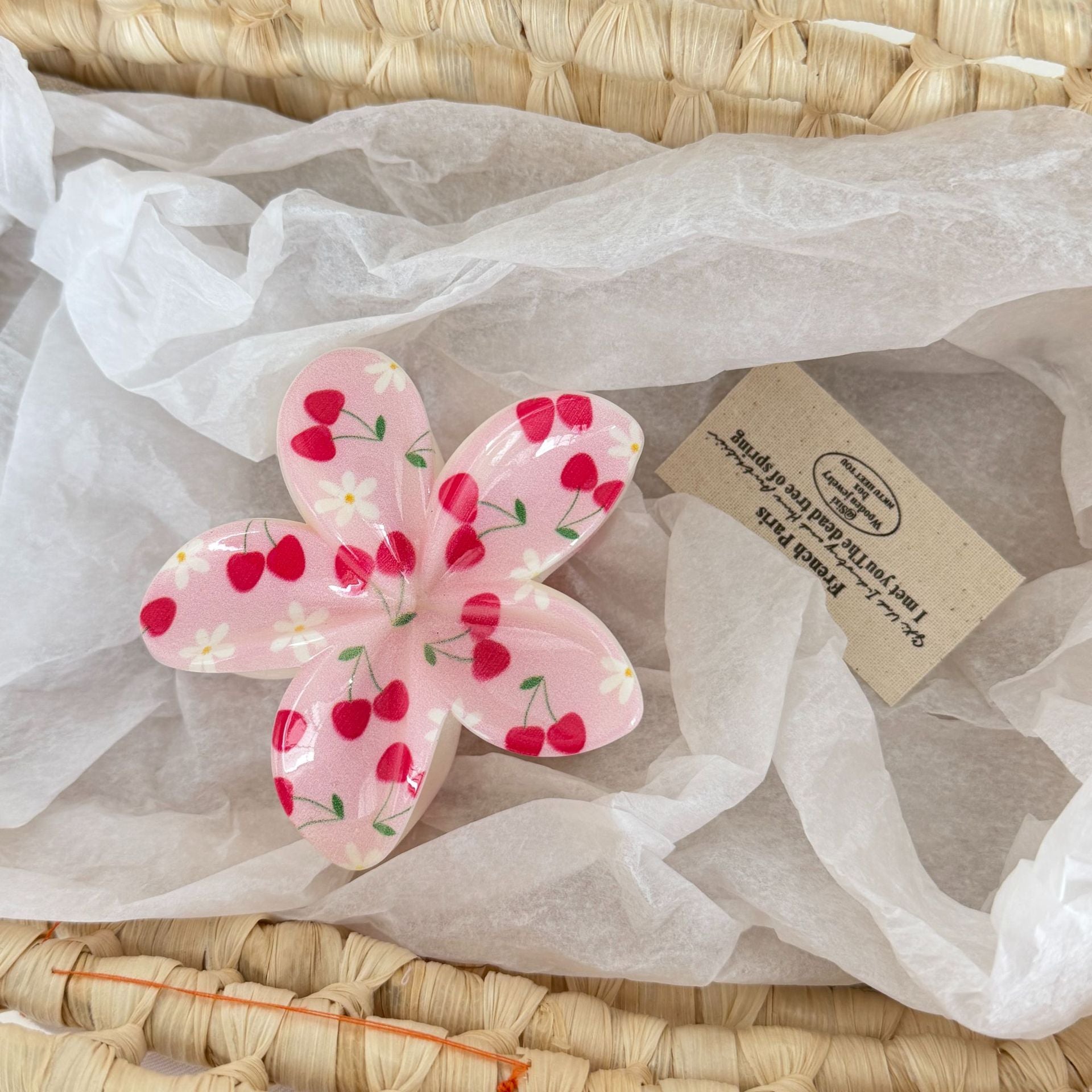 Hibiscus Flower Hair Claws - DippedShop Wholesale - #9555