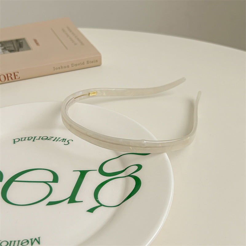 Vintage Leopard Pattern Non Slip Acetate Headband MK2SPM6W6HBD36