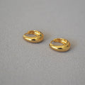 Gold Plated Hoop Earrings - DippedShop Wholesale - #4291