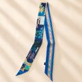 Floral Silk Scarf - DippedShop Wholesale - #9635