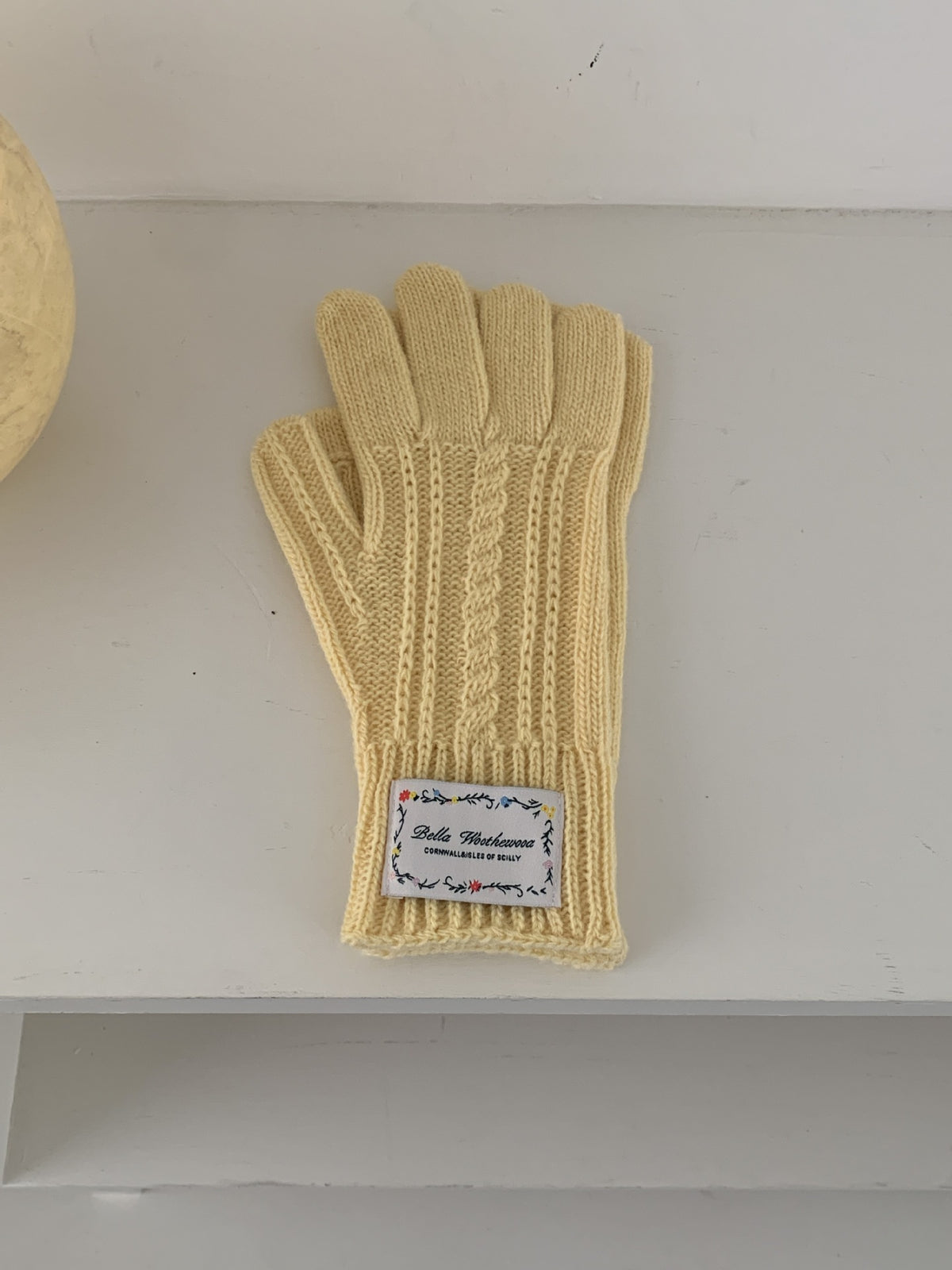 Cable Knit Touch Screen Gloves - DippedShop Wholesale - #7699
