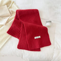 Winter Soft Wool-Blend Warm Knit Scarf 6W6NSC95