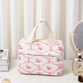 Large Floral Cosmetic Bag - DippedShop Wholesale - #8723