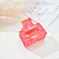 Fashion Color Block Geometric Mini Hair Claw 8AS6HCP258T