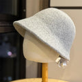 Pearl Trim Bucket Hat - DippedShop Wholesale - #5491