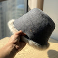 Faux Fur Bucket Hat - DippedShop Wholesale - #7299