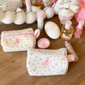 Sweet Floral Print Portable Cosmetic Bag 6S5CO112
