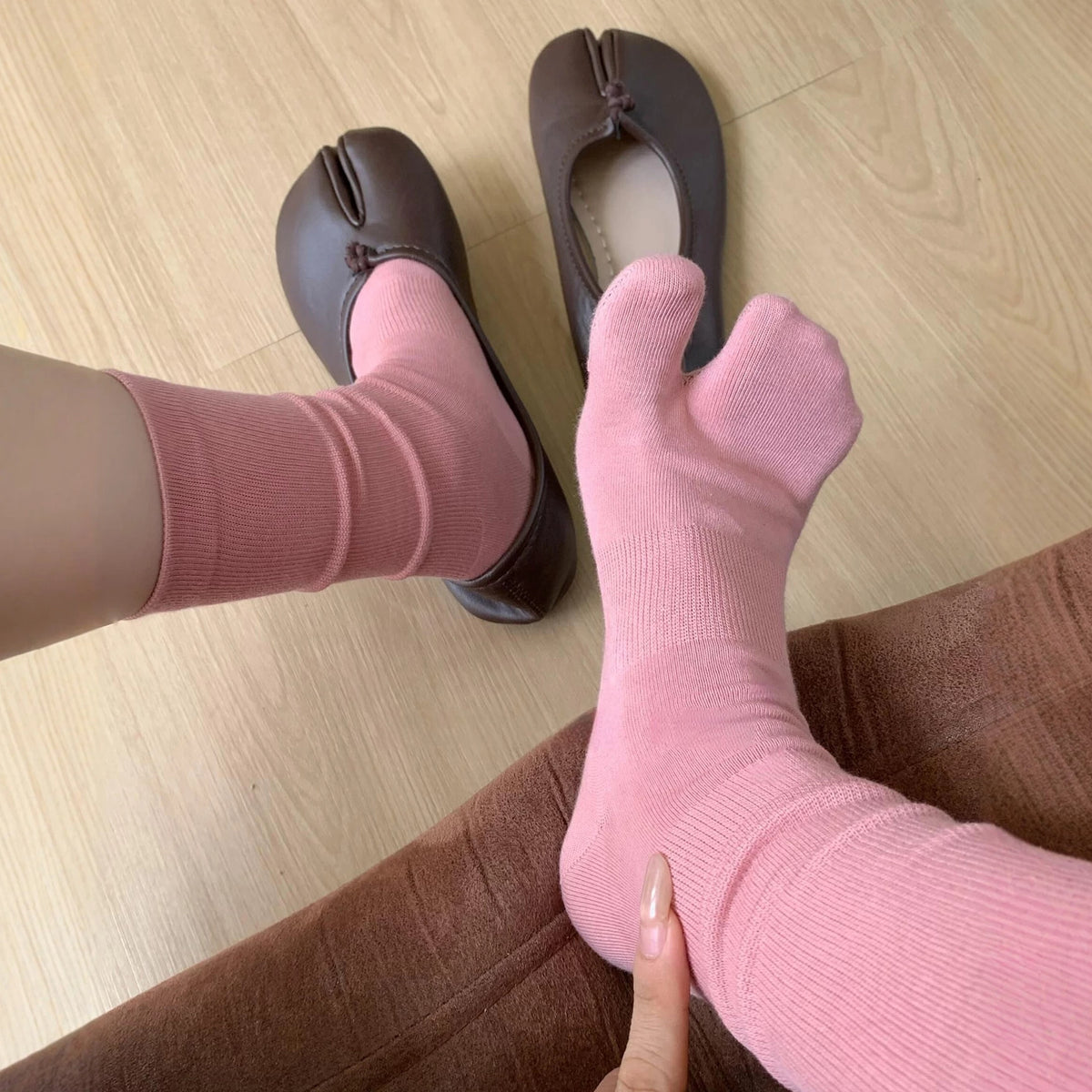 Tabi Split Toe Socks - DippedShop Wholesale - #9811