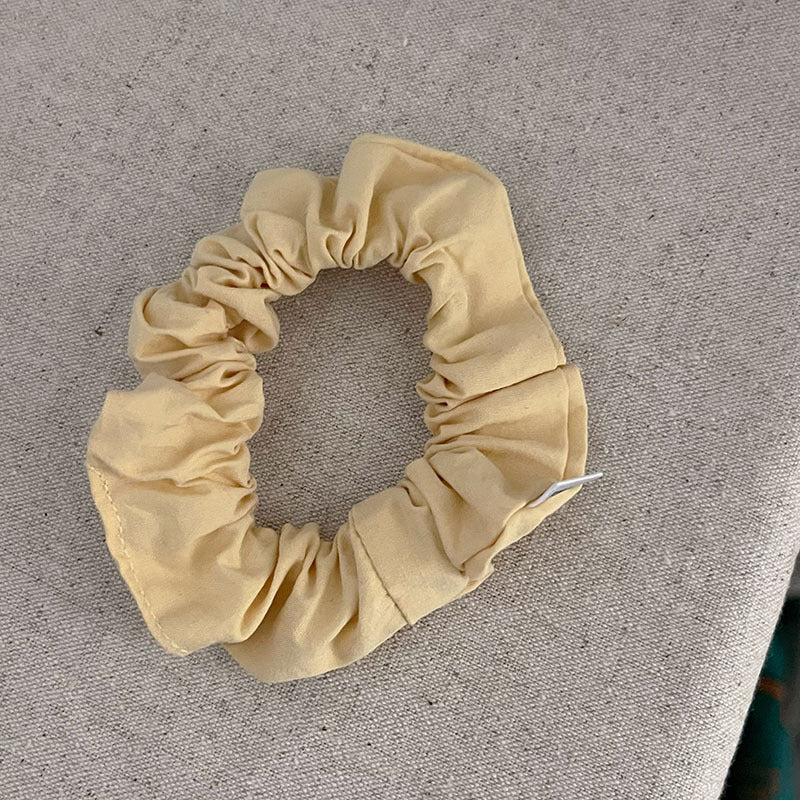 Dopamine Solid Color Cotton Elastic Scrunchies MK2BW6W6HSR56