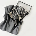 Printed Silk Scarf - DippedShop Wholesale - #8499