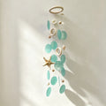 Handmade Spiral Starfish Sea Shell Wind Chime 6H7HLS222