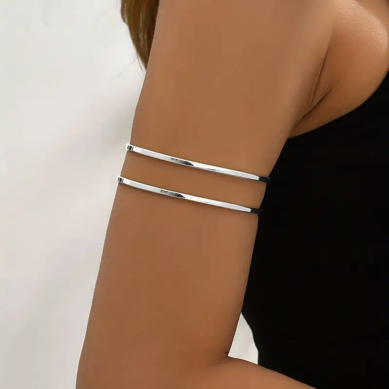 Simple Layered Open Arm Cuff DPJAC10