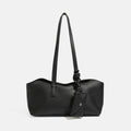 Minimalist Solid Color PU Leather Boston Bag 6W10BBG2406