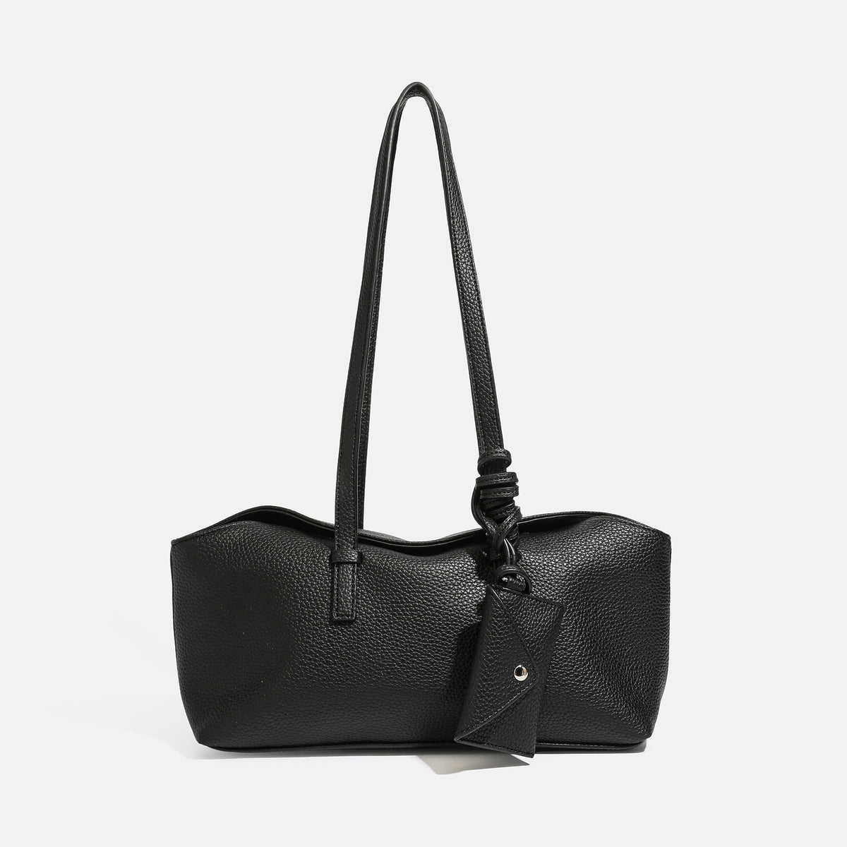 Minimalist Solid Color PU Leather Boston Bag 6W10BBG2406
