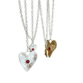 Red Zirconia Heart Choker - DippedShop Wholesale - #6371